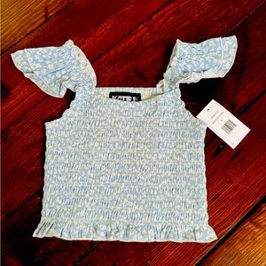 KatieJNYC smocked top